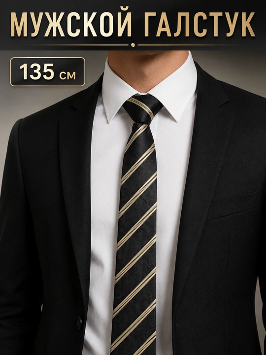 Erkaklar va ayollar uchun unisex klassik galstuk, 135 sm, maktab va ofis uchun