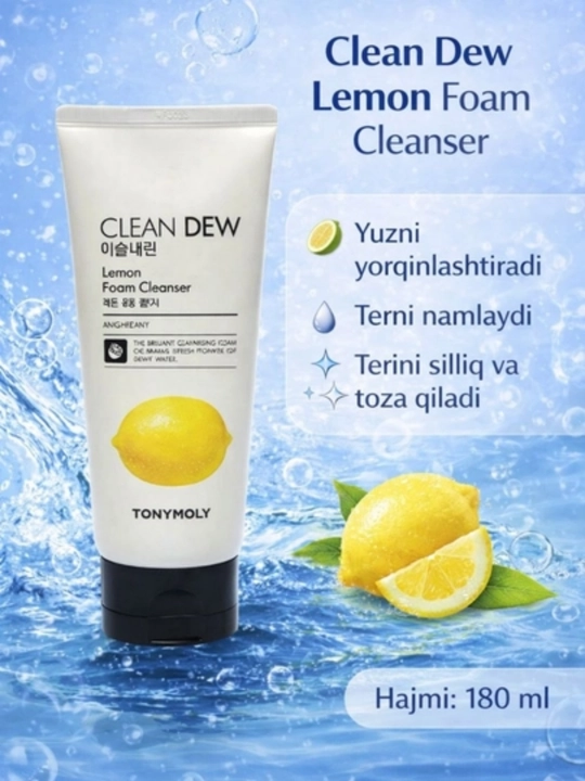 Ko'pik yuz yuvish uchun, 180 ml - 