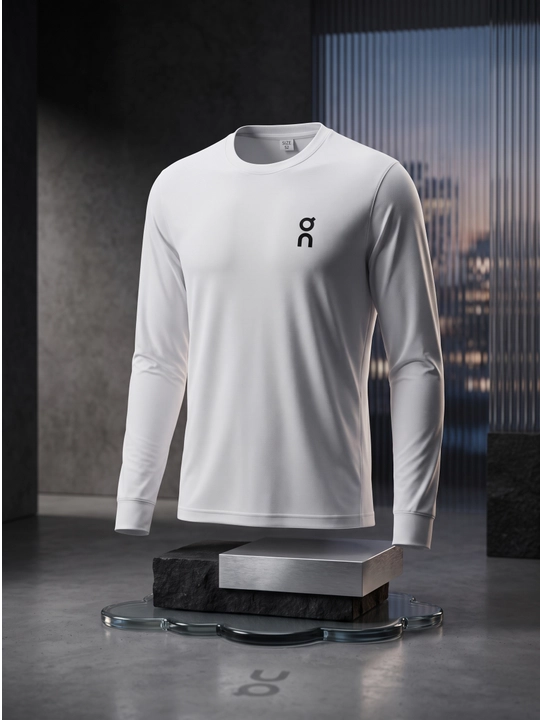 Erkaklar uzun yengli longslivi — qulay sport va casual kiyim - 