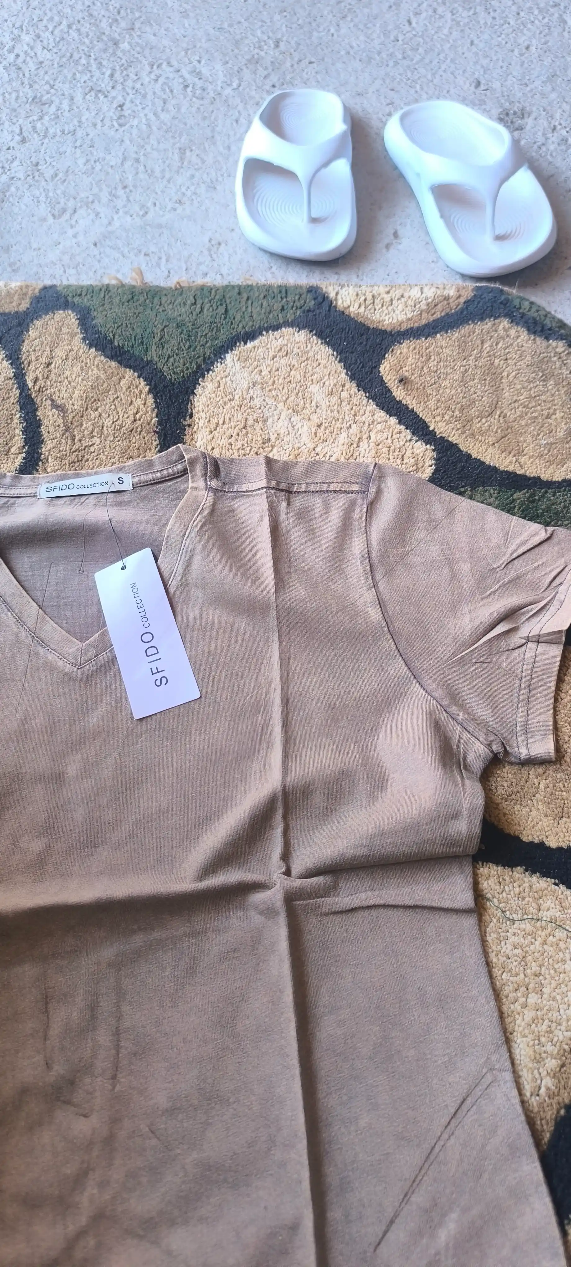 Женская одежда, футболка, 100% хлопок, s-2xl, с джинсовым эффектом