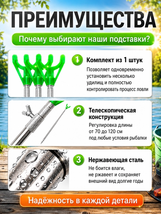 Подставка для удочки