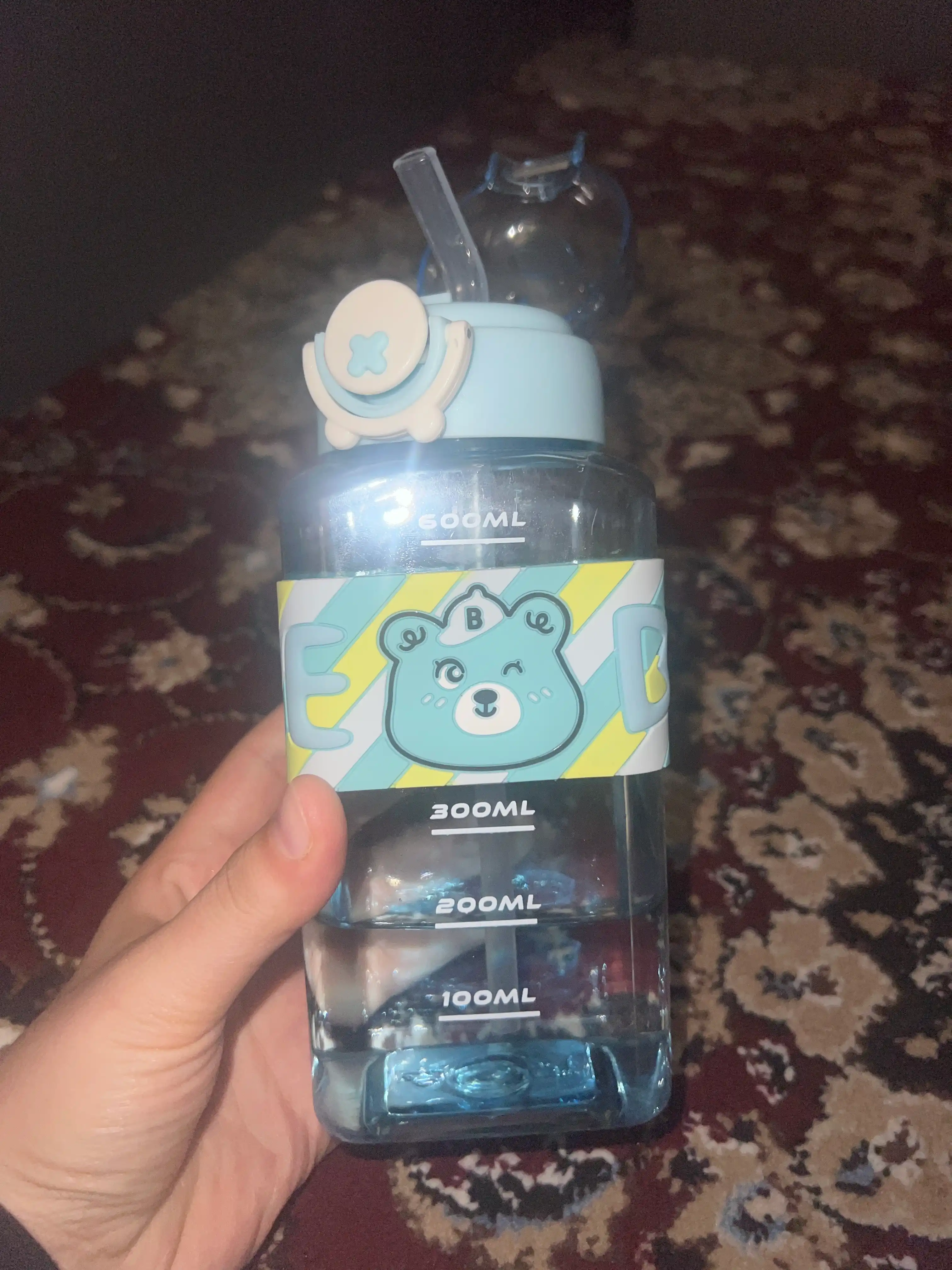 Bolalar uchun sport suv idishi trubkali, BPA FREE, sizdirmaydi, 500 ml