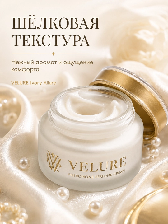 Крем для лица дневной увлажняющий и питательный VELURE, 30 мл