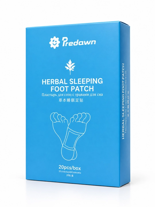 Predawn Oyoq uchun o‘tli patchlar - Uyqudagi tabiiy detoks - 