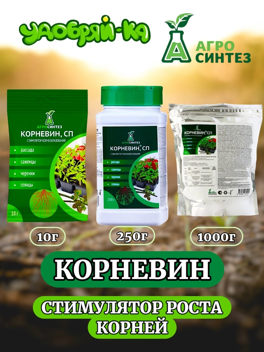 KORNEVIN® (AGROSINTEZ) — Ildiz o‘sishini rag‘batlantiruvchi vosita - 