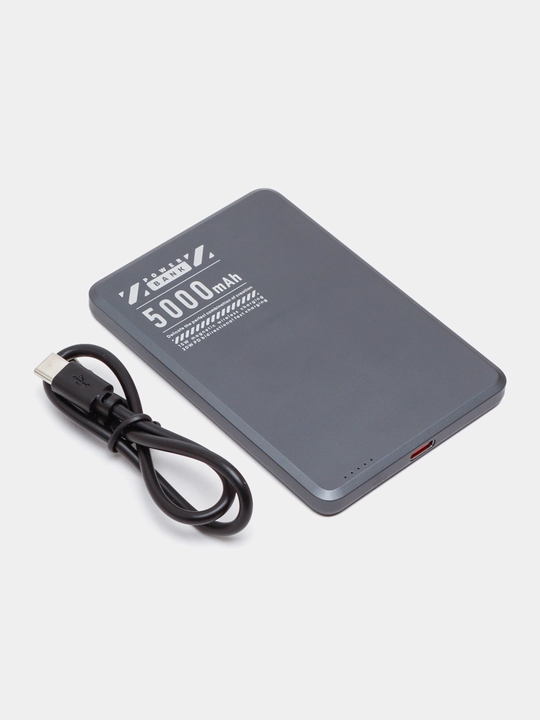Mini Power bank, PD20W magnit simsiz zaryadlovchi, tez zaryadlash 5000 mAh