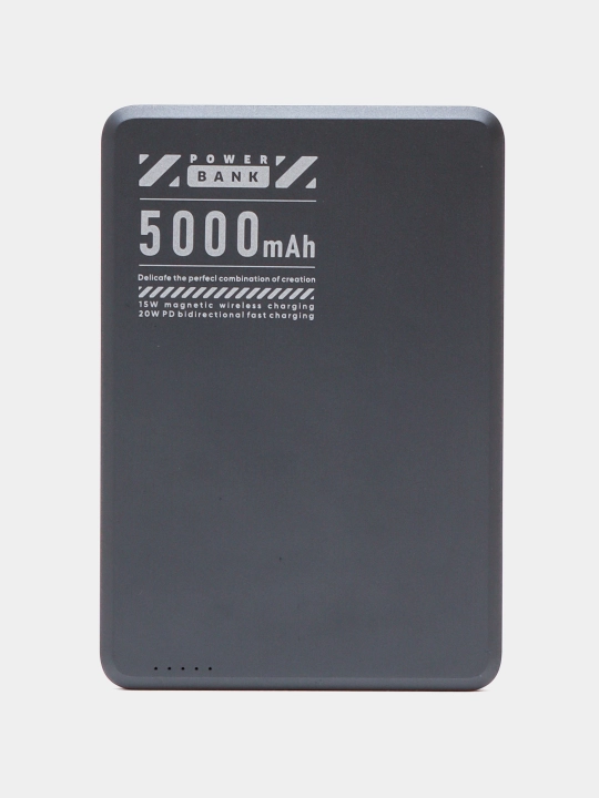 Mini Power bank, PD20W magnit simsiz zaryadlovchi, tez zaryadlash 5000 mAh
