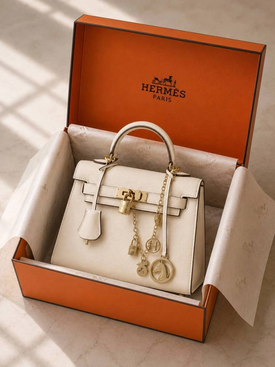 Женская сумка в стиле Hermes, подходящая для повседневного использования