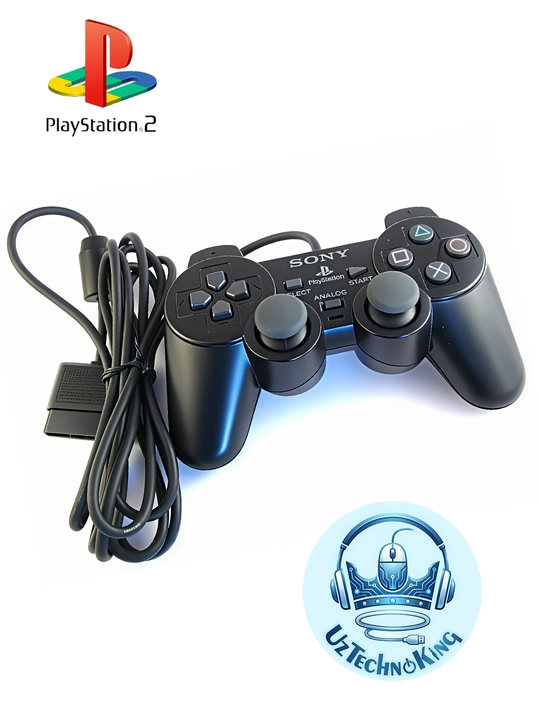 PlayStation 2 (PS2) uchun Dual Shock  joystik, geympad, kontrolleri