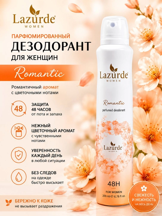Lazürde ayollar parfyumeriya dezodoranti - 