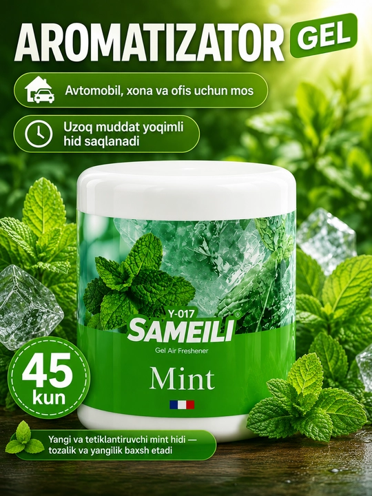 Avtomobil, ofis va uy uchun havo xushbo‘ylantirgichlari va musaffolagichlari - 