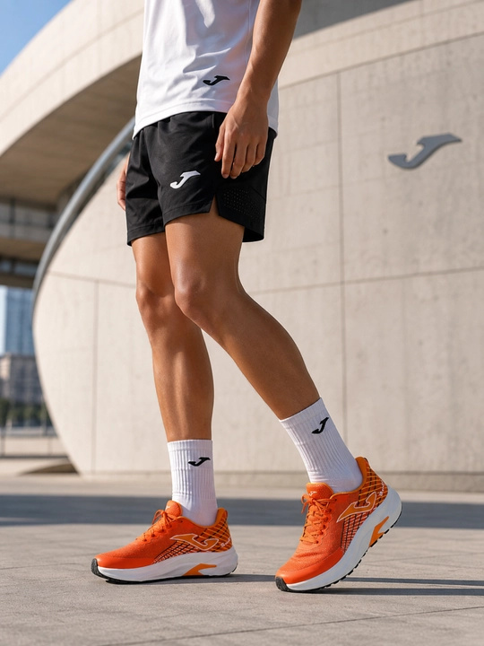 Детские беговые кроссовки Joma SUPER CROSS, дышащие, оранжевые