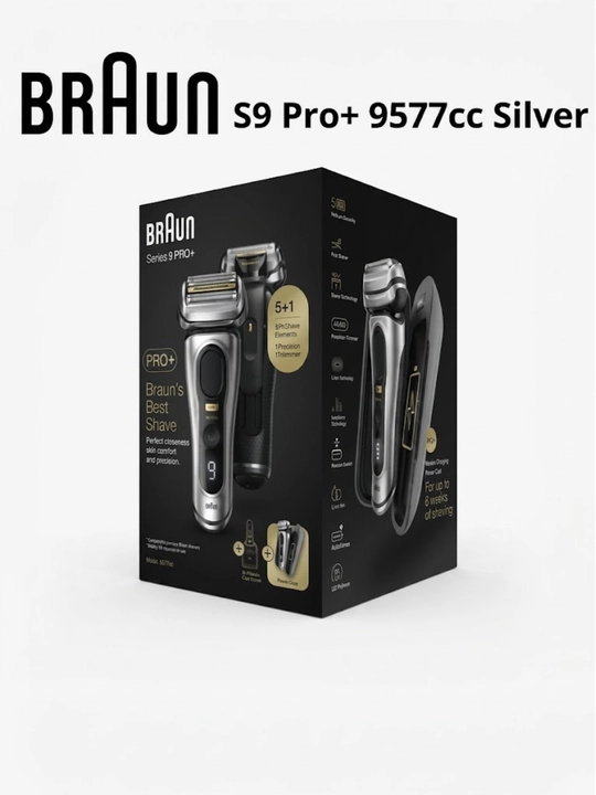 Elktr britva Braun S9 Pro+ 9577cc Silver SmartCare, PowerCase - 