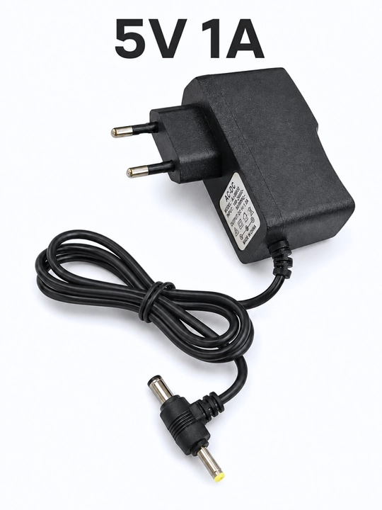 Сетевой адаптер питания AC/DC 3V/5V/6V/9V/12V 1A с круглыми DC-разъёмами