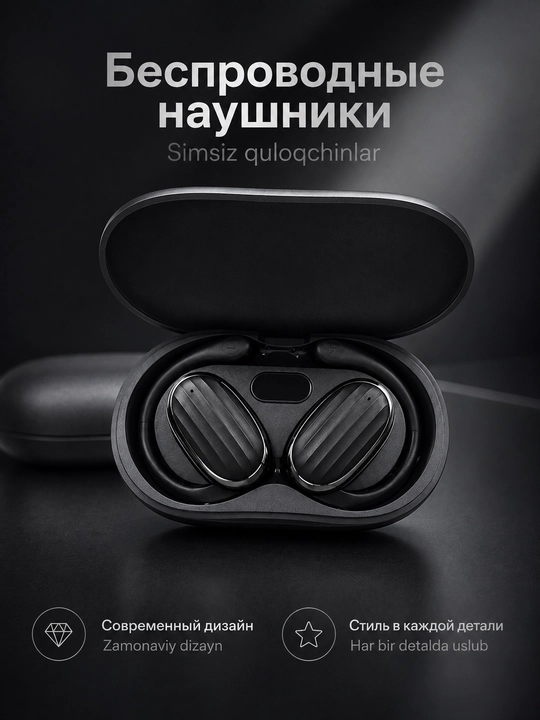 Simsiz sport quloqchinlari Bluetooth quloqchinlar, TWS quloqchinlar - 