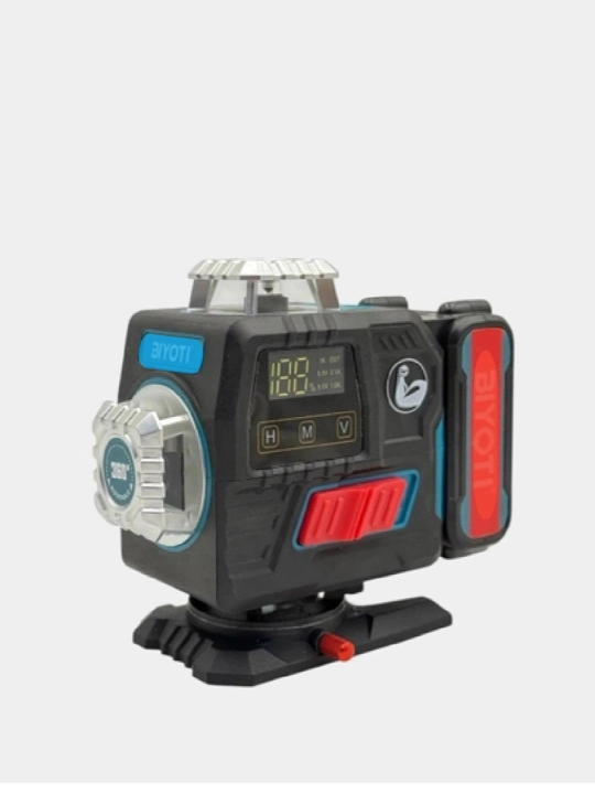 UBAY 4D 16 chiziqli lazerli nivelir,lazer shtativ bilan,lazerniy uroven,lazer professional
