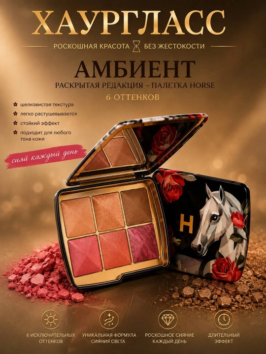 Палетка для лица Hourglass Ambient Lighting Edit Unlocked