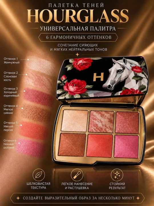 Палетка для лица Hourglass Ambient Lighting Edit Unlocked