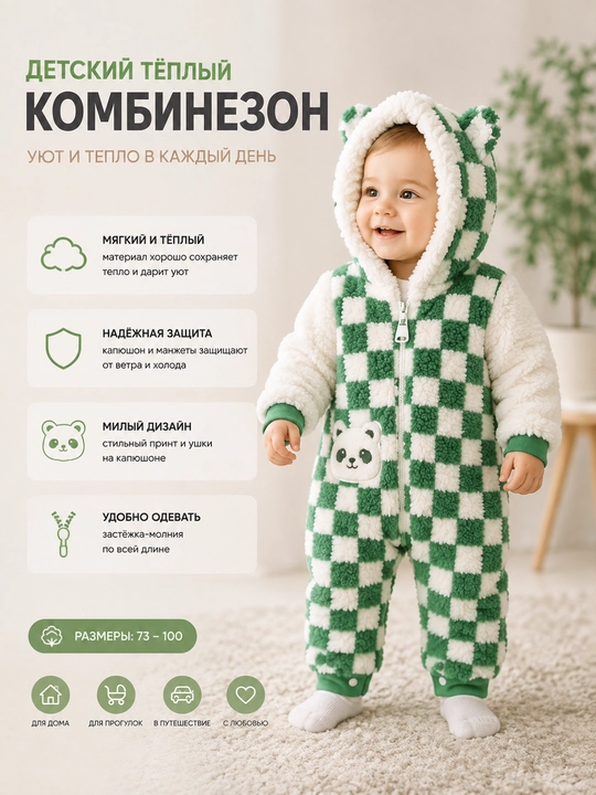Kombinezon o'g'il bolalarga - 