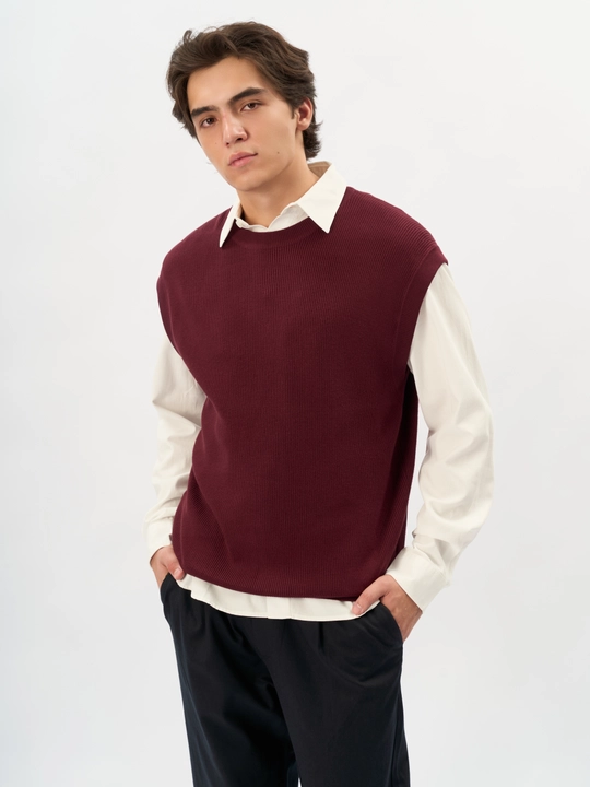 Вязаная жилетка JUST JT9603-2546