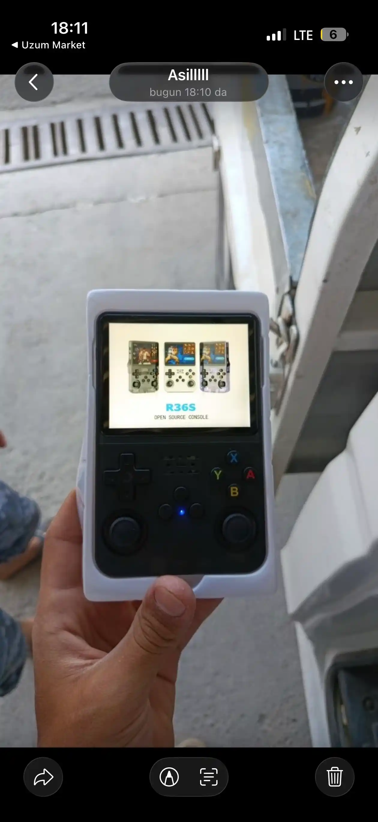 R36S portativ o'yin konsoli, 64 GB, 3.5 IPS, retro pristavka PSP, PS1, NES, GBA
