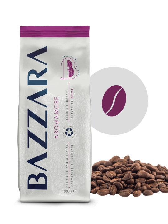 Qahva donlari Bazzara Aromamore, 1 kg - 