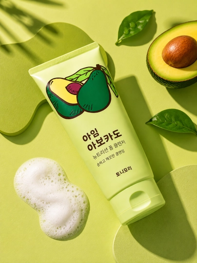 TONYMOLY I'm Avocado Nutrition Foam Cleanser пенка для умывания - 
