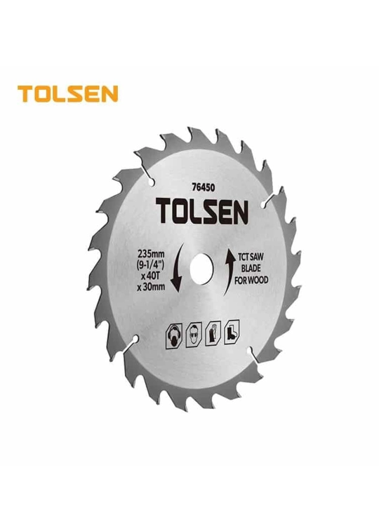 Диск пильный по дереву TOLSEN 185x30мм 76431