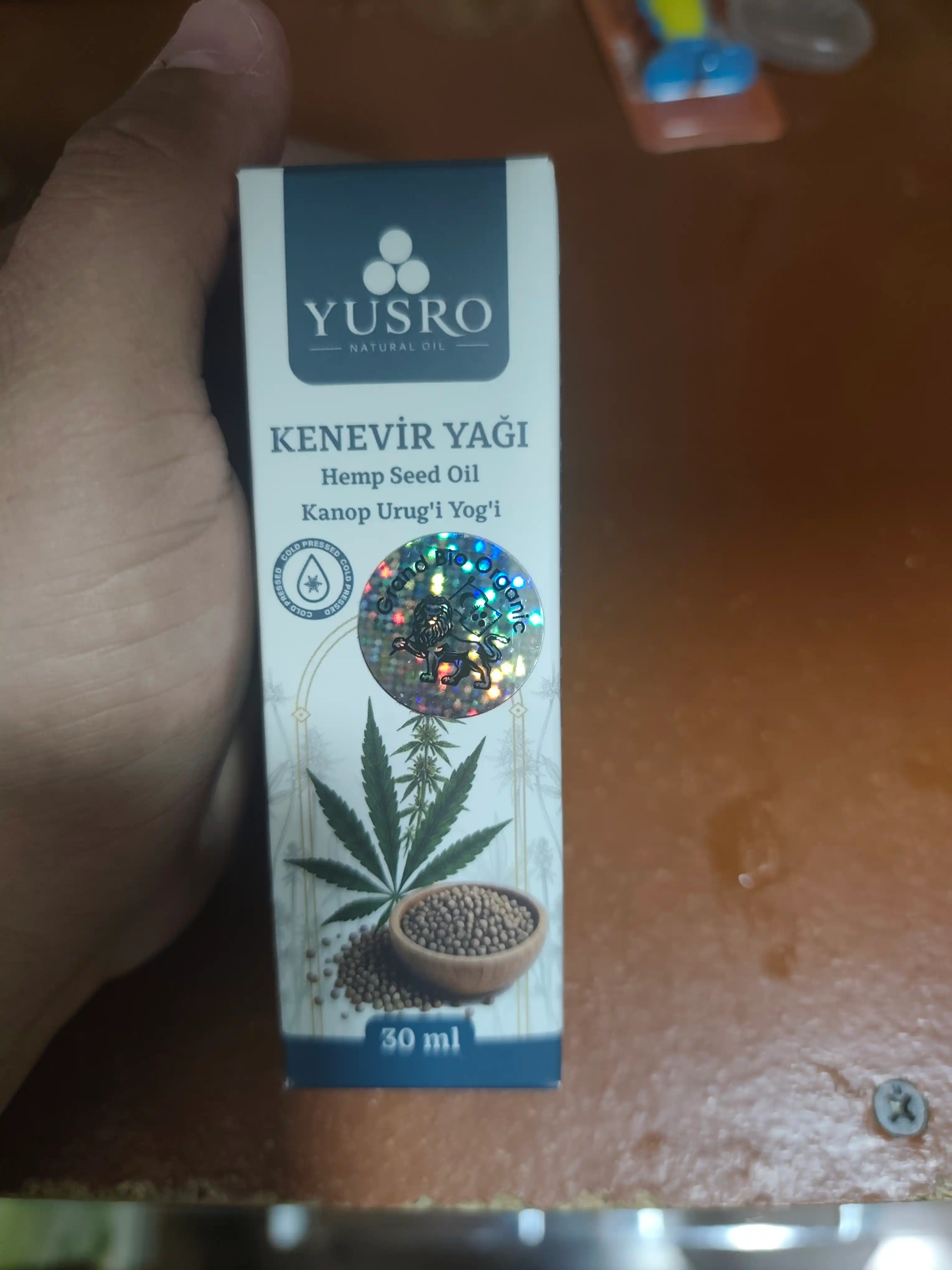Конопляное масло, 30 мл