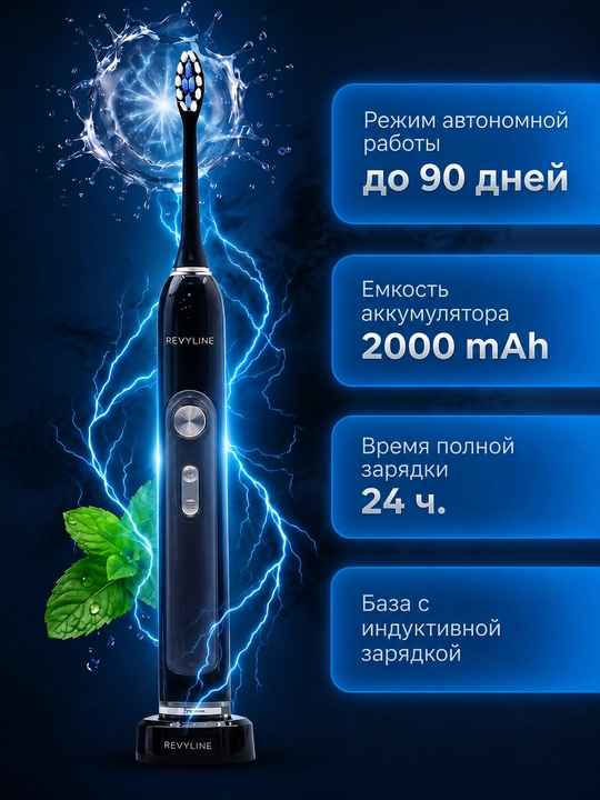 Elektr tish cho'tkasi, ultratovushli tish cho'tkasi, 3 ta qo'shimchalar kiritilgan
