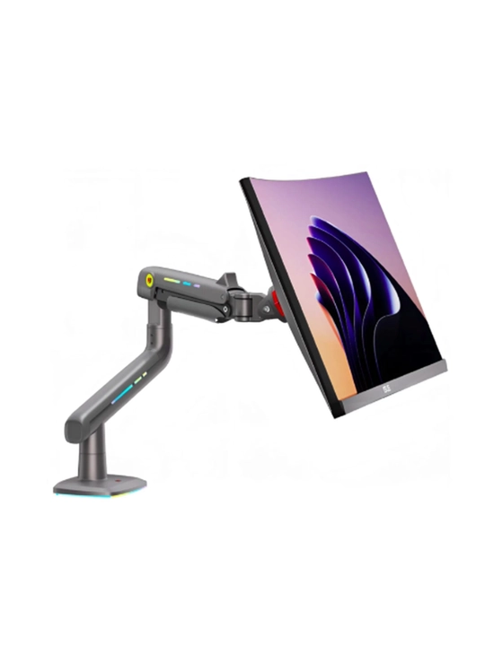 Monitor uchun RGB-yorug‘likka ega North Bayou NB F5 stol kronshteyni (27-60", 20kg-gacha) - 