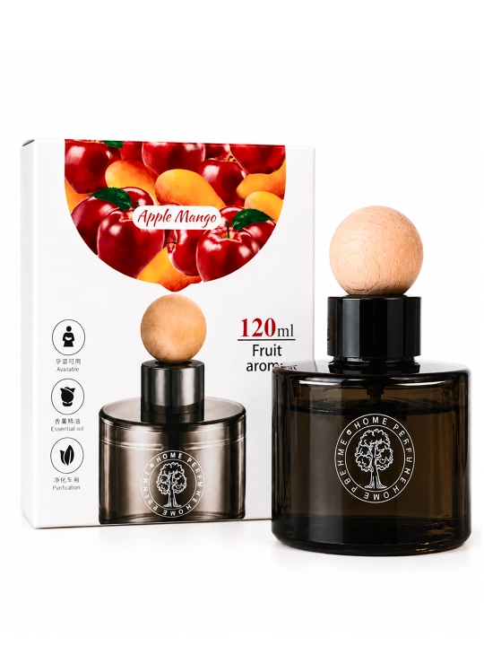 BUSHINECO 120 ml avtomobil va uy uchun aromadiffuzor, efir moyli xushbo‘ylantirgich - 