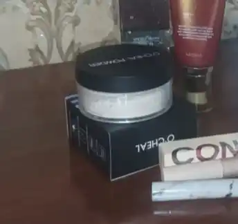 Пудра для лица рассыпчатая сияющая прозрачная матирующая OCHEAL POWDER, 15 г