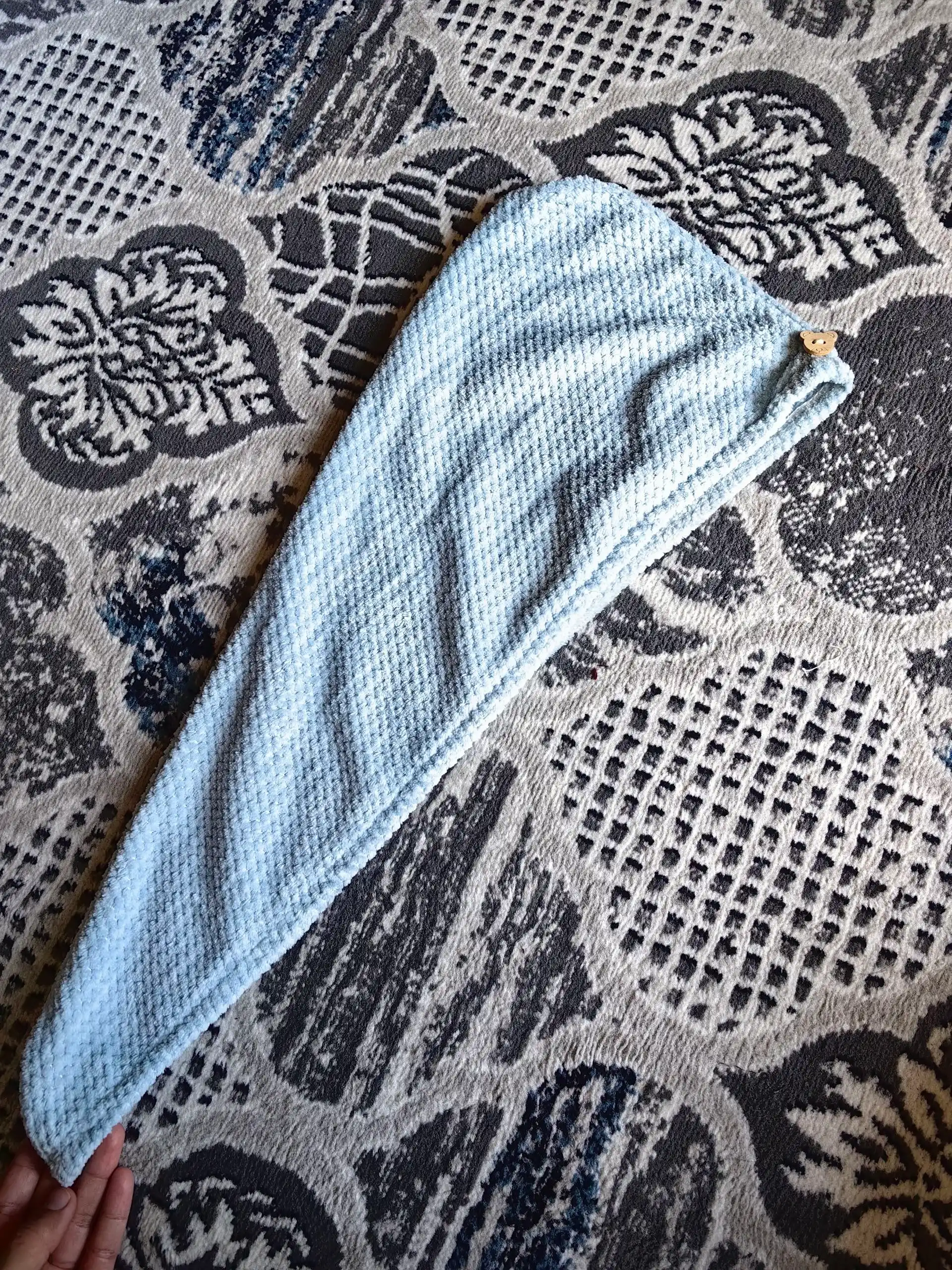 Mikrofiber sochiq,  soch quritish sochig'i, soch uchun turban, tugma, salla, ro'mol