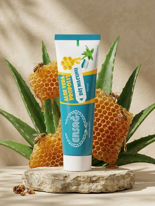 Зубная паста Ersağ Aloe Vera Propolis, 100 мл