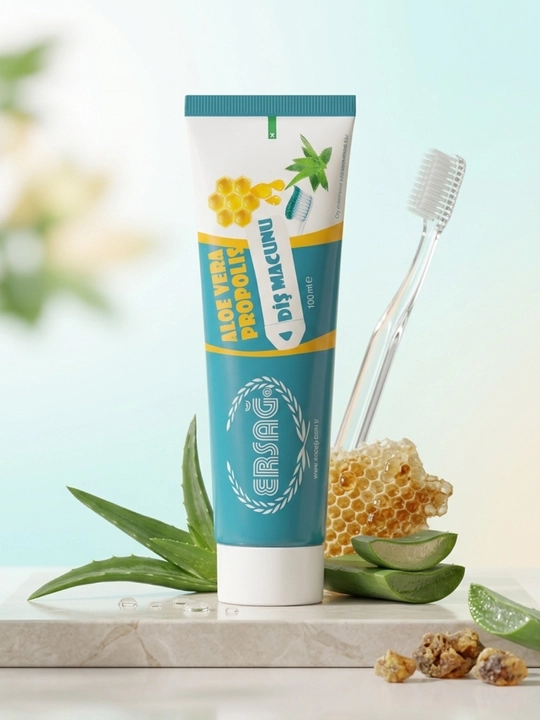 Зубная паста Ersağ Aloe Vera Propolis, 100 мл