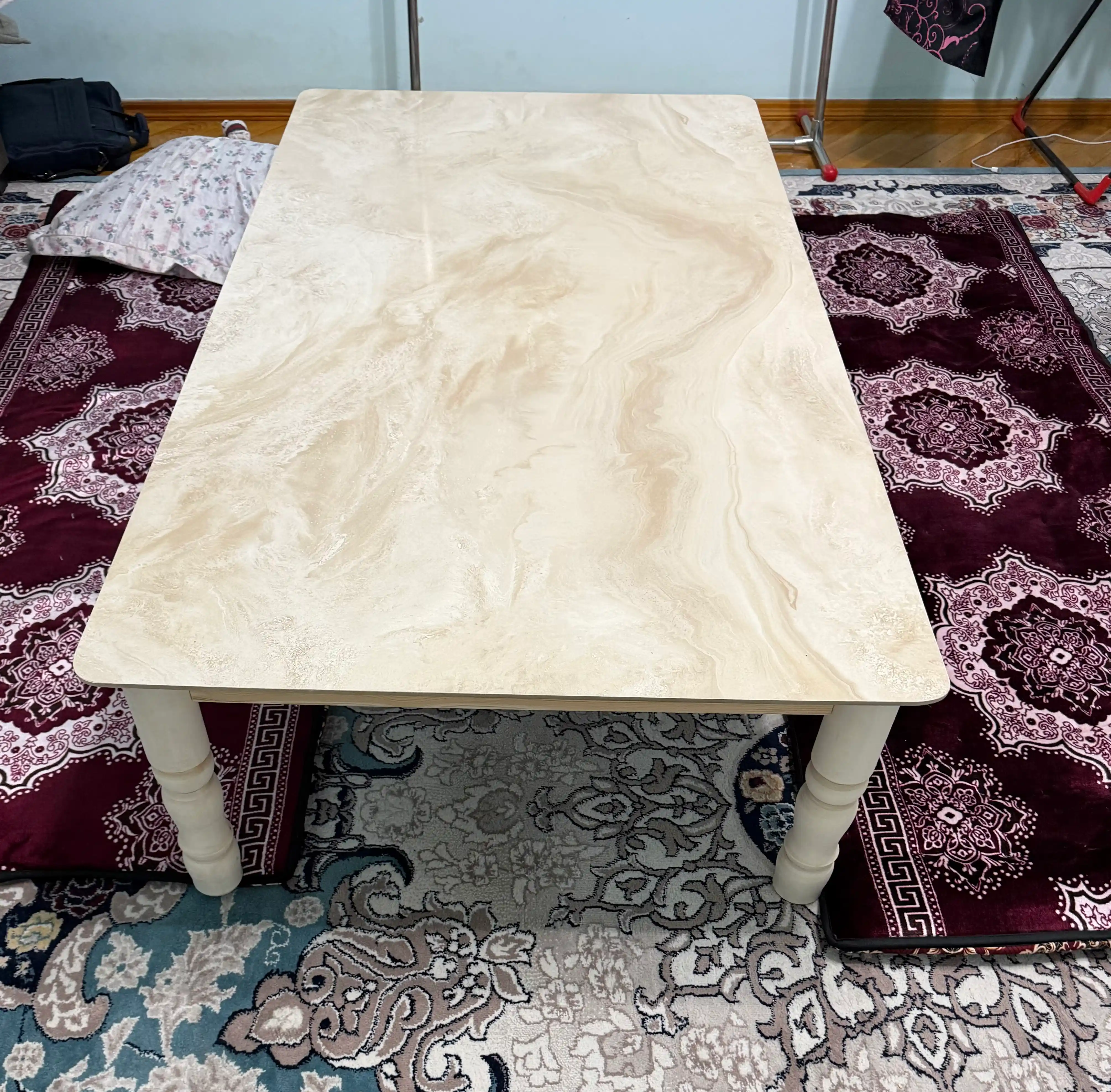 Xontaxta, 6 mm qalinlikda MDF, xontaxta, uy va oshxonada ovqatlanish uchun qulay stol