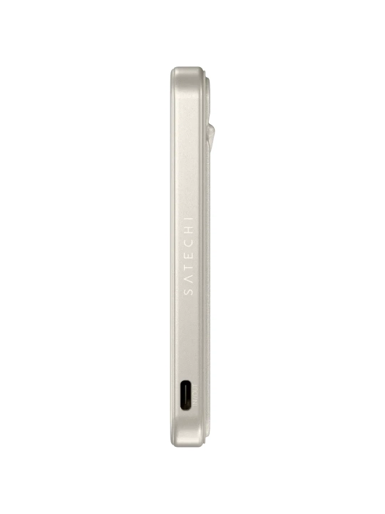 Satechi OnTheGo Power Bank 5K quvvat banki, MagSafe, Qi2 15 Vt