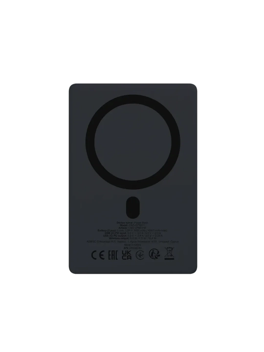 Canyon OnPower 511 quvvat banki, MagSafe, 10000 mAh, 20 Vt - 