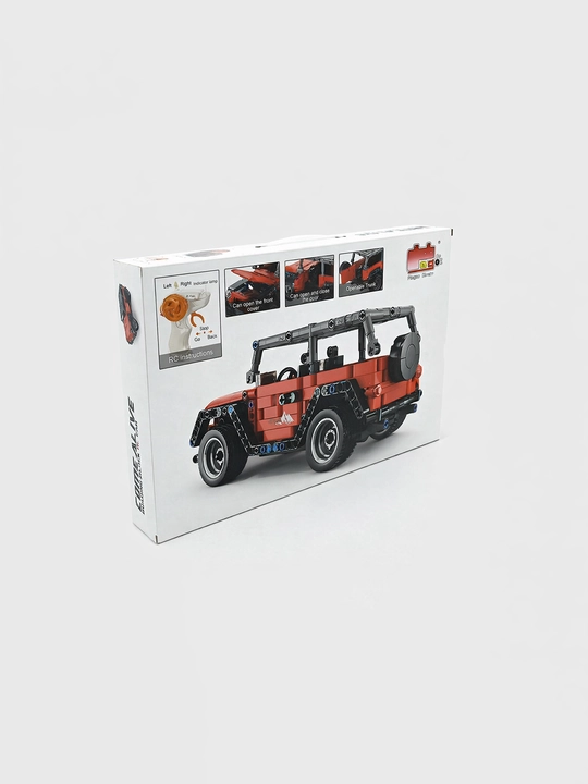 Pingao Jeep 70015 radio boshqaruvli konstruktor, 448 detal