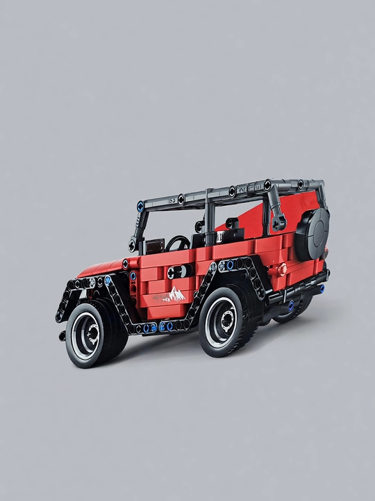 Pingao Jeep 70015 radio boshqaruvli konstruktor, 448 detal