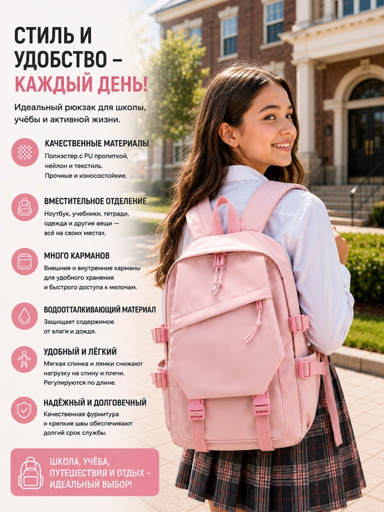Рюкзак школьный