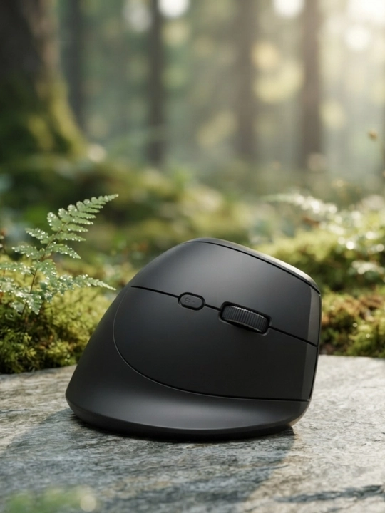 EarlDom KM21 ergonomik vertikal simsiz sichqoncha, 3 DPI rejimli - 