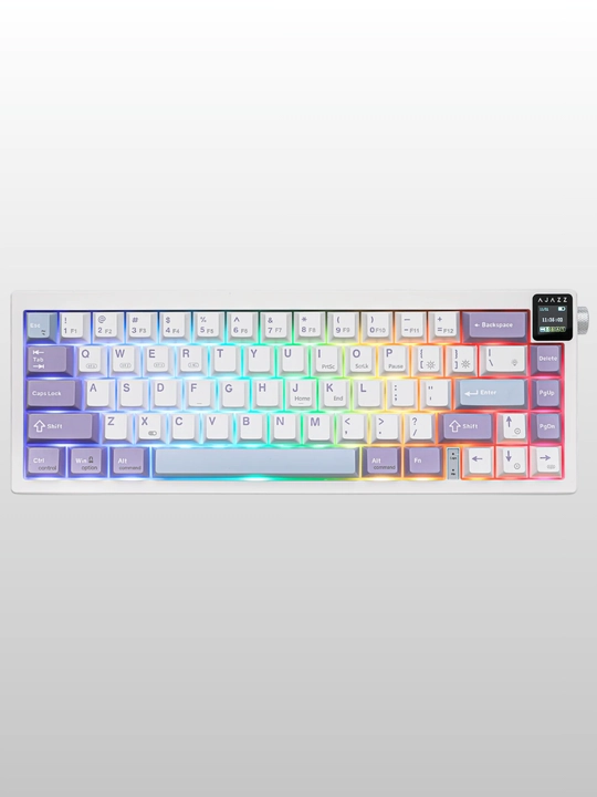 Geymerlar uchun RGB yoritilgan AJAZZ o‘yin klaviaturasi mexanik / membranali