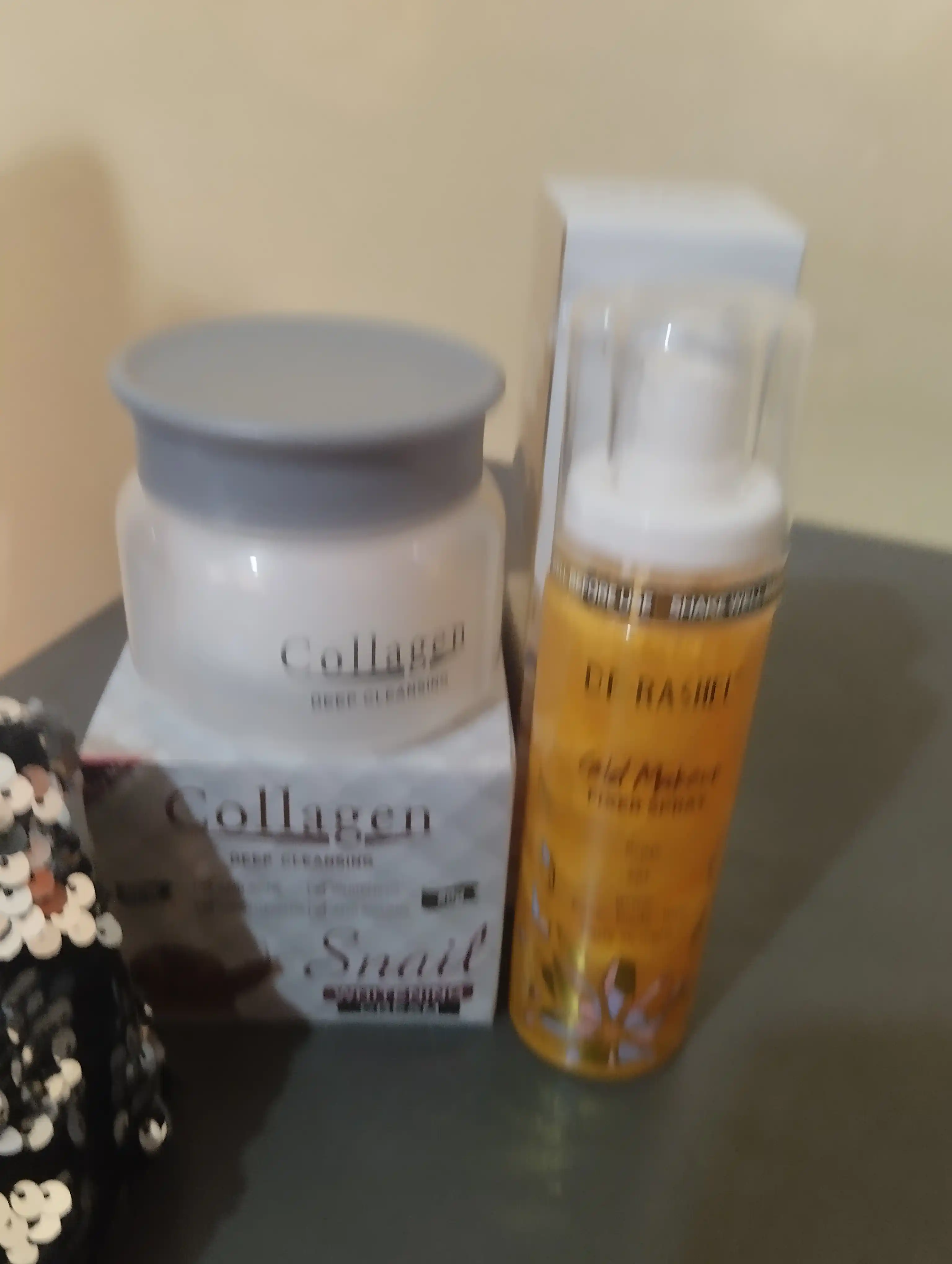 Yuz makiyaj uchun, namlovchi fiksator sprey, Dr.Rashel Gold va Pink, 100 ml