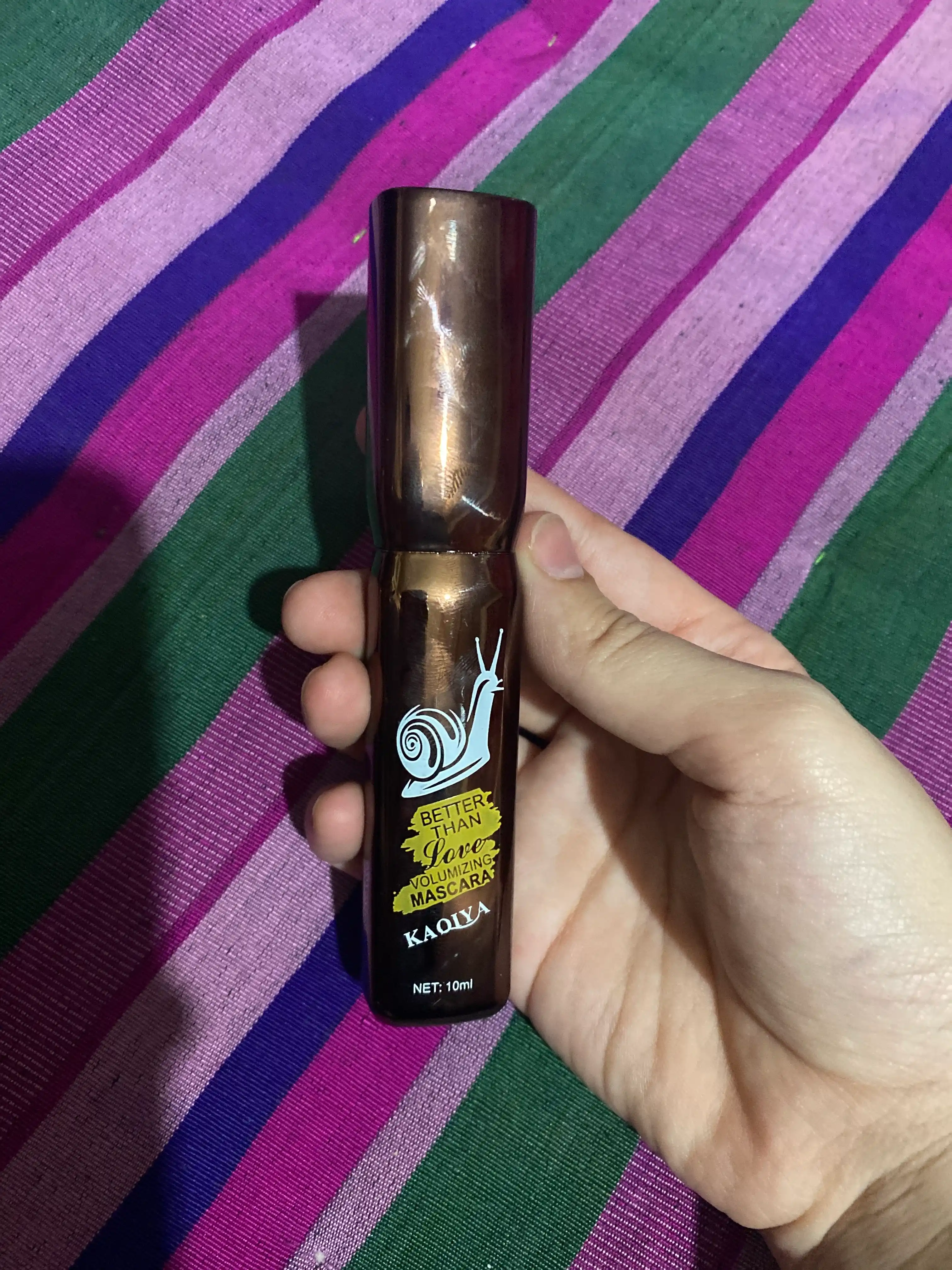 Тушь для ресниц, Mascara, черная, водостойкая