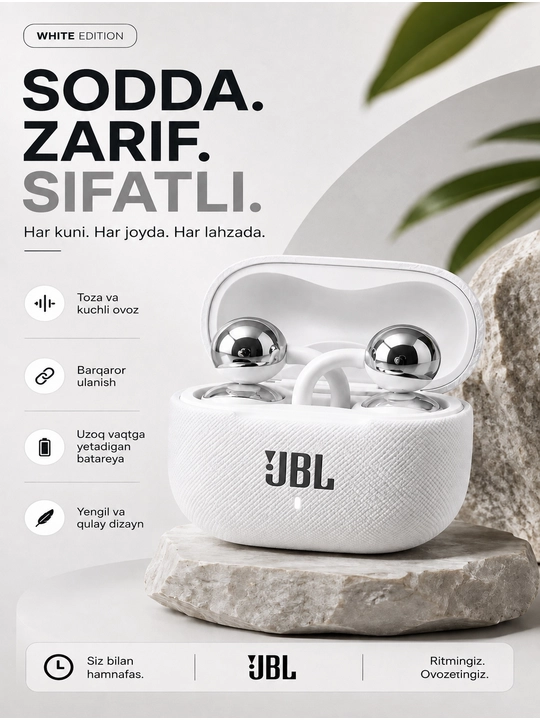 Simsiz quloqchinlar, Klipsy JBL Earbuds H5 HiFi Premium Sound Bluetooth 5.4 IPX4