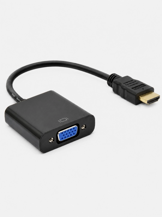 Адаптер HDMI–VGA, адаптер DisplayPort–VGA (Full HD 1080p)