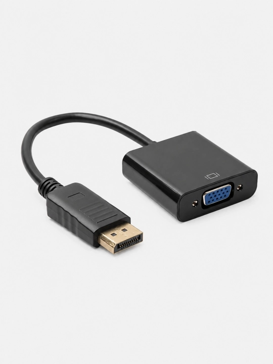 Адаптер HDMI–VGA, адаптер DisplayPort–VGA (Full HD 1080p)