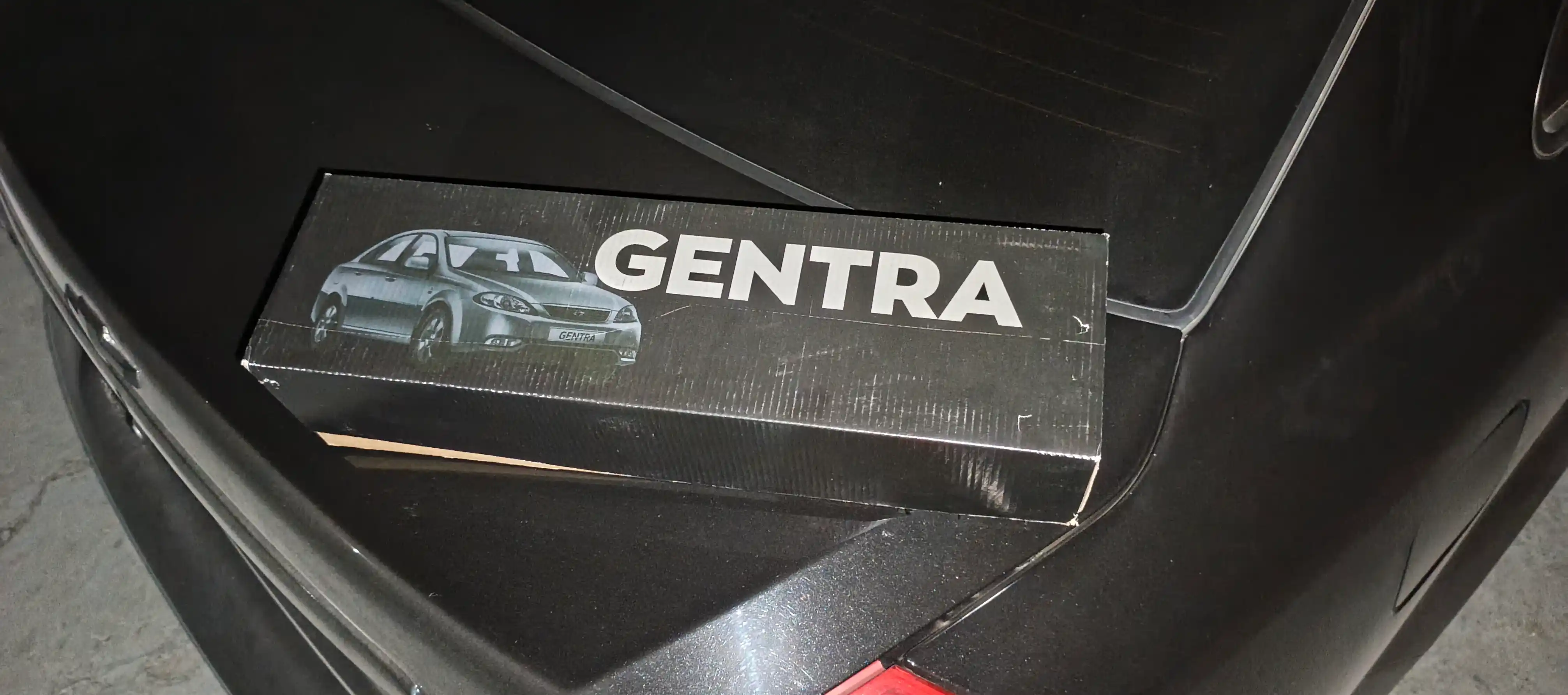 Дверные стойки для Lacetti Gentra, Black Piano
